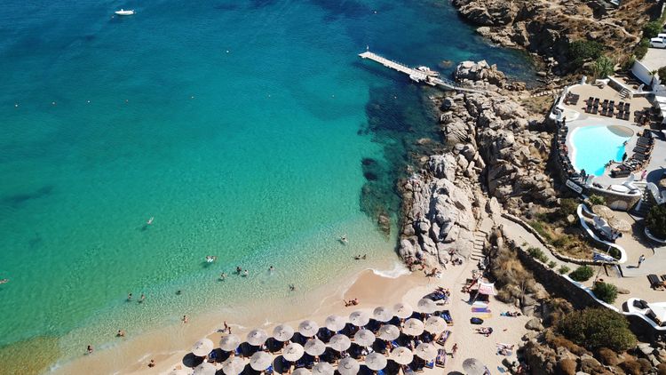 Paradise and Super Paradise: Mykonos-style beaches
