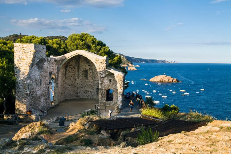 Sur les hauteurs de Tossa de Mar.