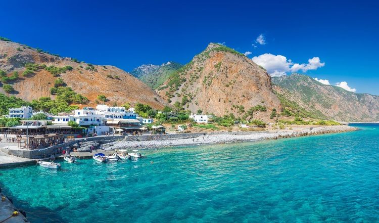 Le village reculé d'Agia Roumeli