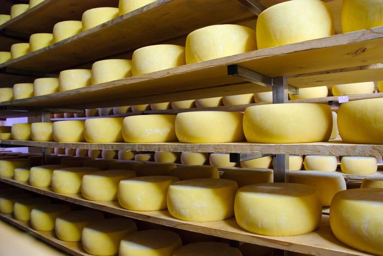 Affinage du queijo de São Jorge