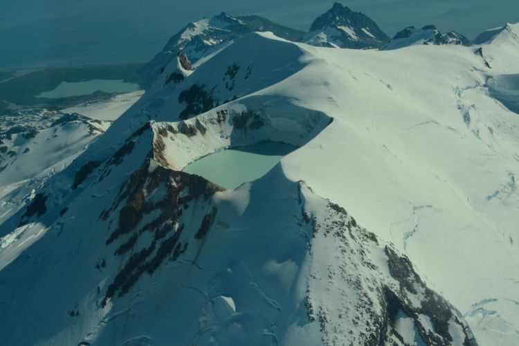 Cratère de Katmai en Alaska