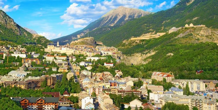 Briançon, dans les Alpes.