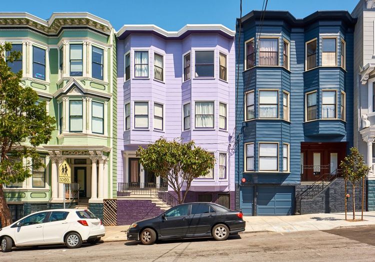 Les maisons victoriennes d'Haight-Ashbury