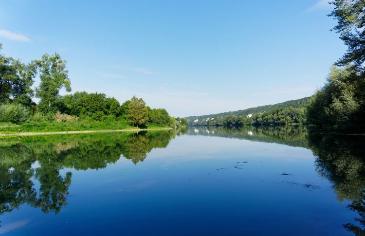 Le parc naturel régional du Vexin français traversé par la Seine