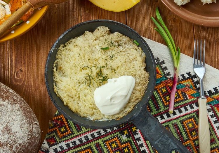 Le gratin de pommes de terre nommé "kugelis"