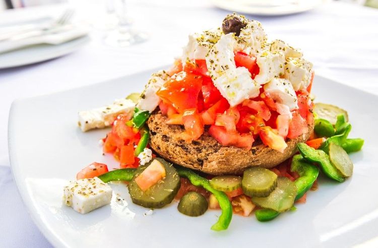 Le dakos, une tartine à la fois fraîche et gourmande