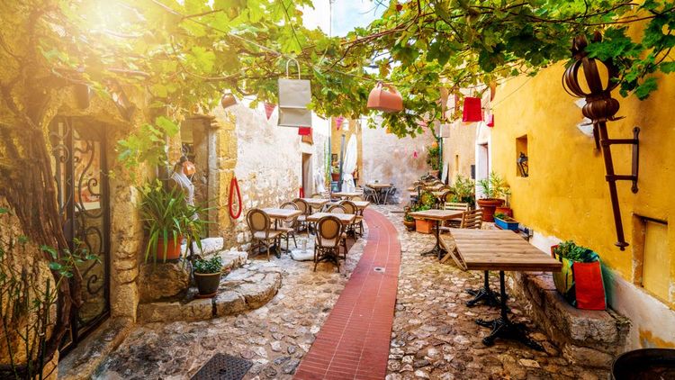Ruelle du village d'Eze