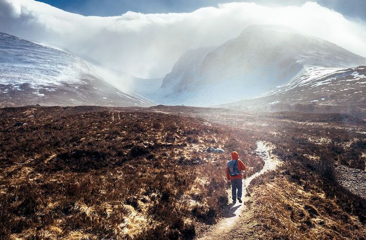 Les montagnes de Ben Nevis, Ecosse.