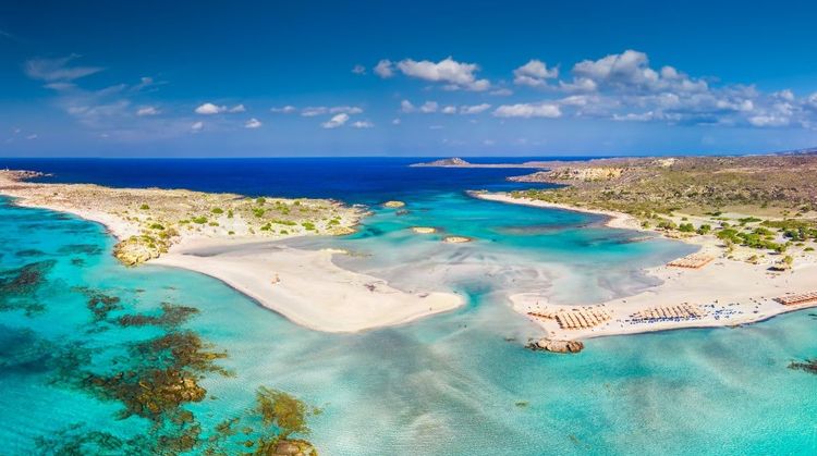Le site d'Elafonissi