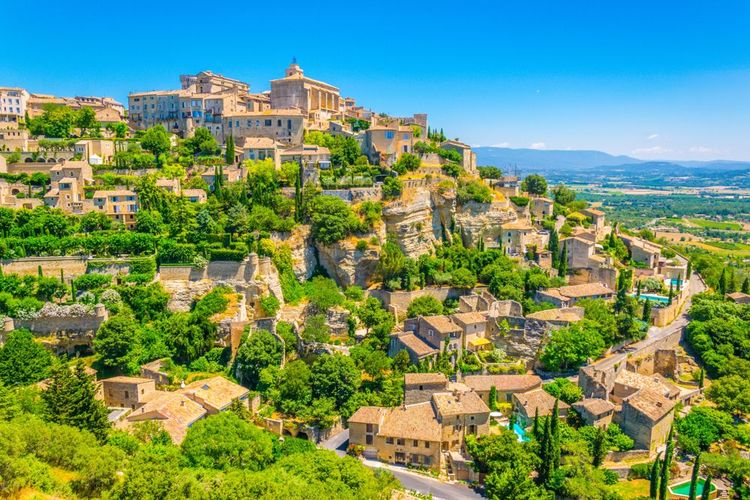 Il tipico villaggio provenzale di Gordes, nel Vaucluse.