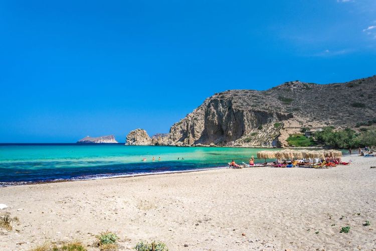 La plage de Plathiena