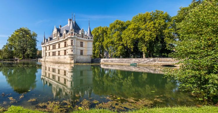 Azay-le-Rideau, encore un château sur l'eau