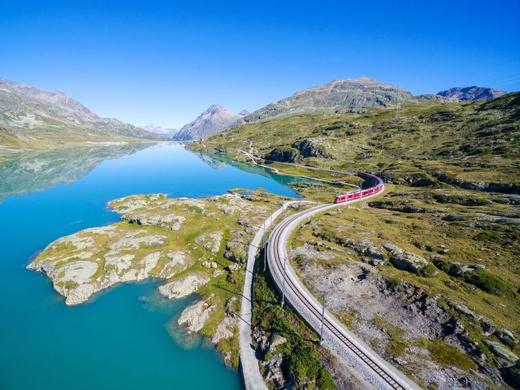 Bernina Express, Suisse.