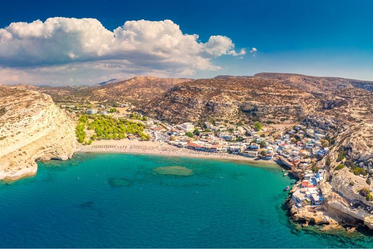 Matala en Crète