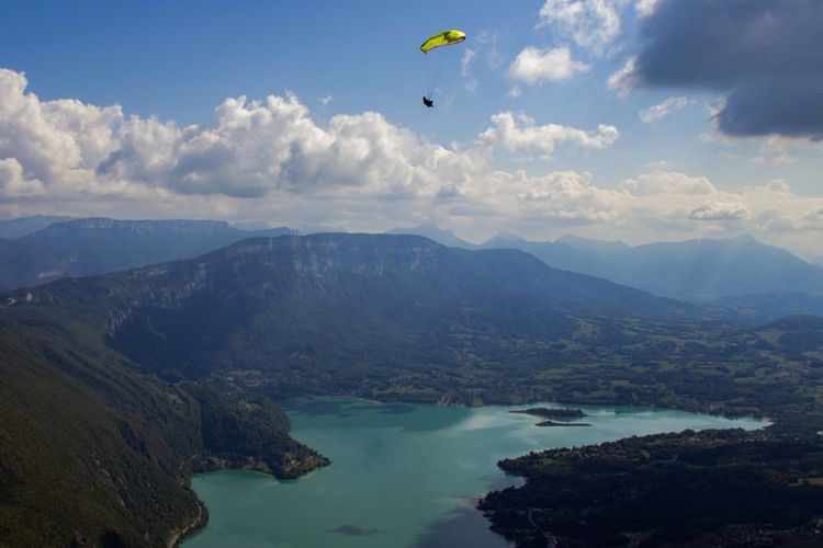 Montagne proche du lac d'Aiguebelette, Savoie, France
