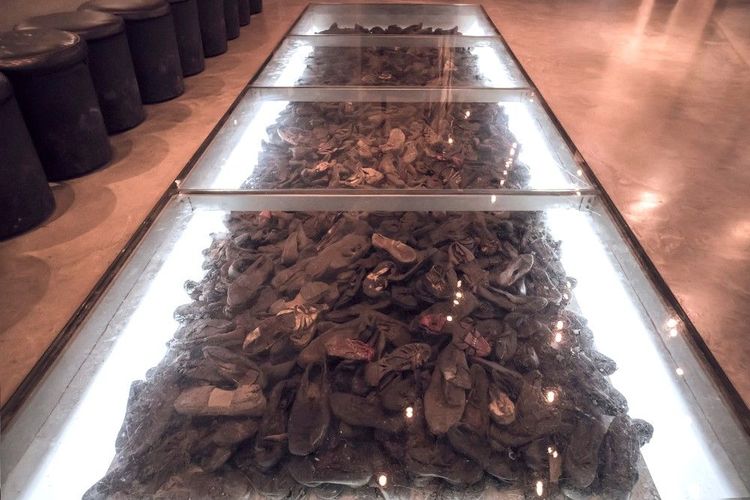 Les milliers de chaussures du mémorial de l'Holocauste