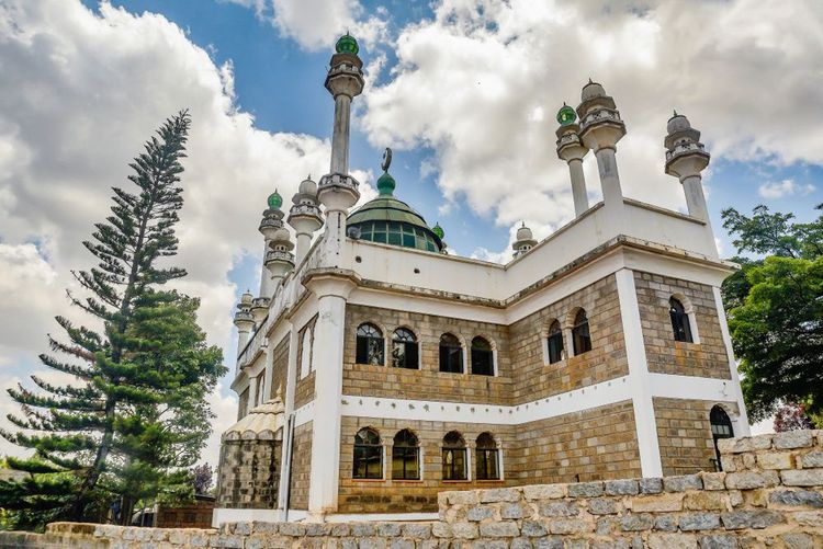 Visit to the Jamia mosque in Nairobi