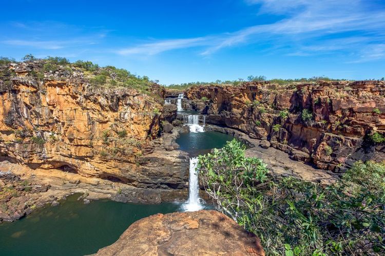 Les cascades de Mitchell Plateau dans la région de Kimberley