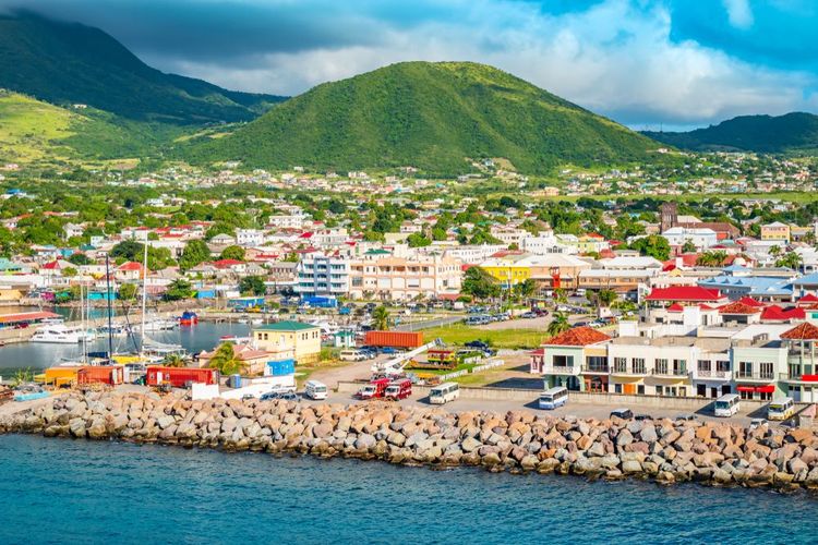 Basseterre, Saint-Kitts-et-Nevis.