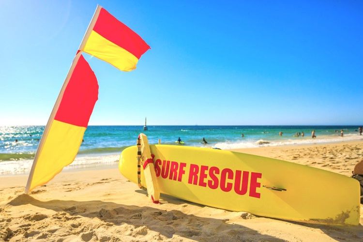 Au poste de surveillance de Cottesloe Beach
