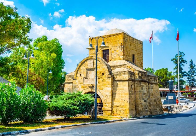 La porte Girne marque l'entée dans la Vieille Ville de Nicosie