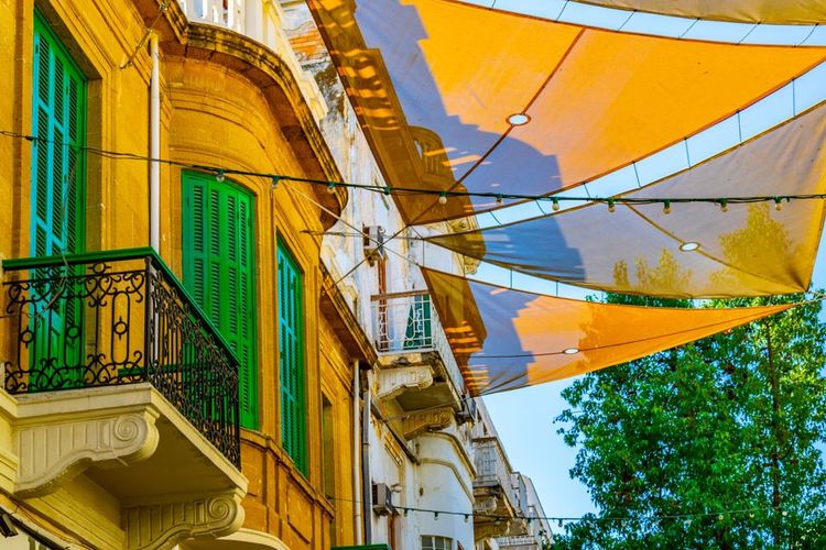 Rue Ledra, la plus commerçante du quartier de Laiki Geitonia