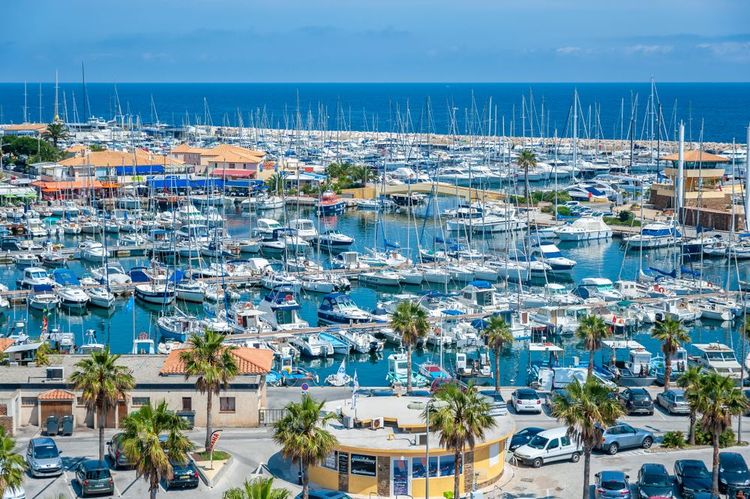 Le port du Lavandou.