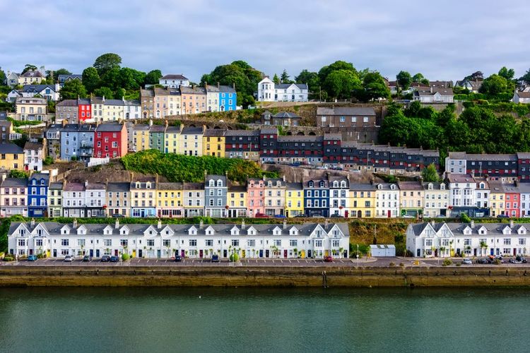 Les maisons colorés de Cohb sont l'une des fameuses signatures de Cork