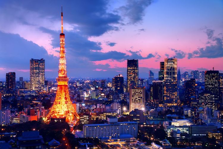 Tour de Tokyo à Tokyo, Japon