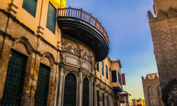 Architecture orientale dans le souk
