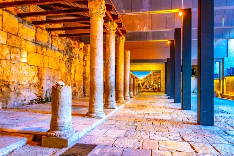 Le Cardo à Jérusalem