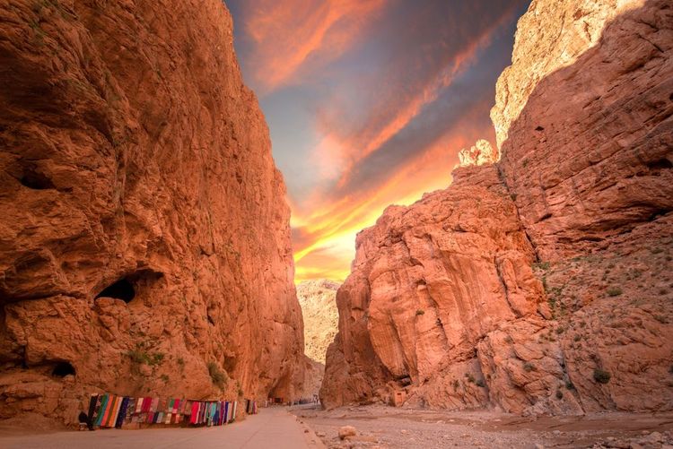 La Gorge de Todgha ou Gorges du Toudra, Maroc
