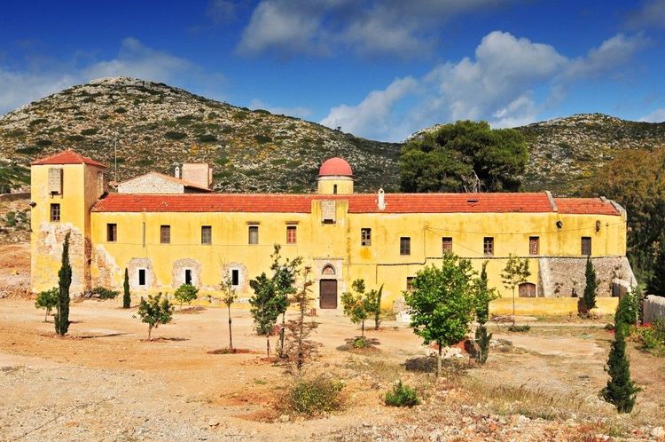 Le monastère de Moni Gouverneto
