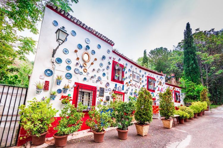 La Sevillana, maison gitane du Sacromonte décorée selon les us gitans espagnols