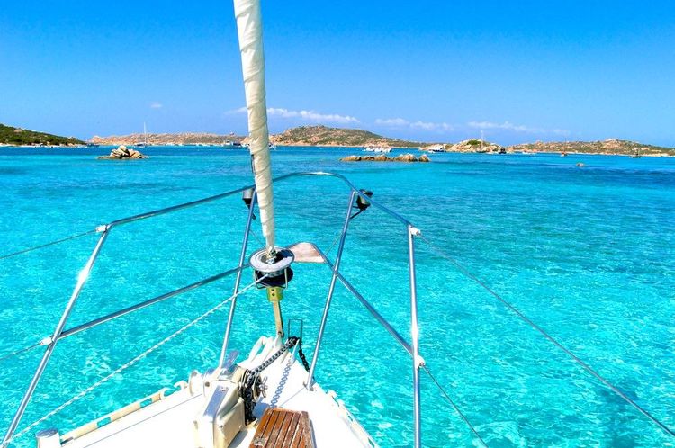 Porto della Madonna, plage rose,