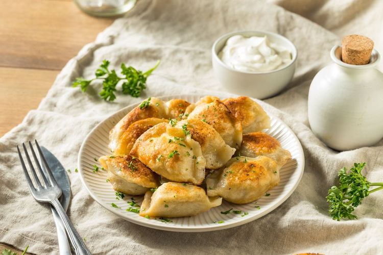 Les pierogis, sorte de raviolis typiques de Varsovie