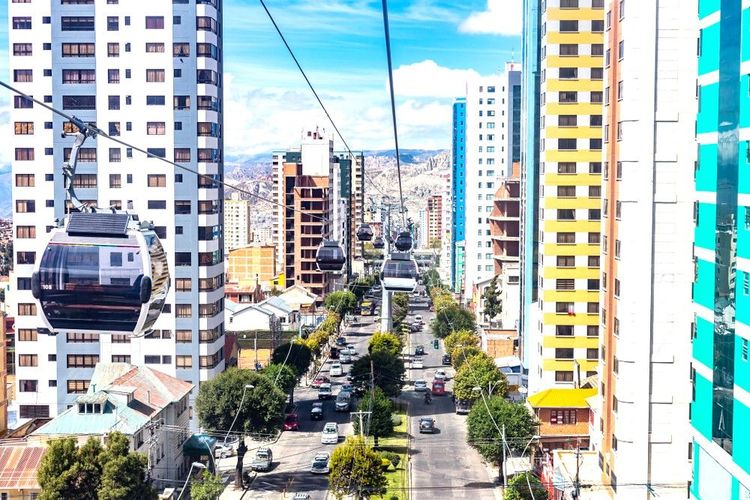 Le téléphérique de La Paz