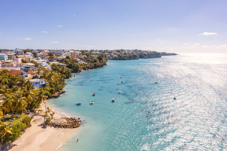 Entspannung im Badeort Le Gosier