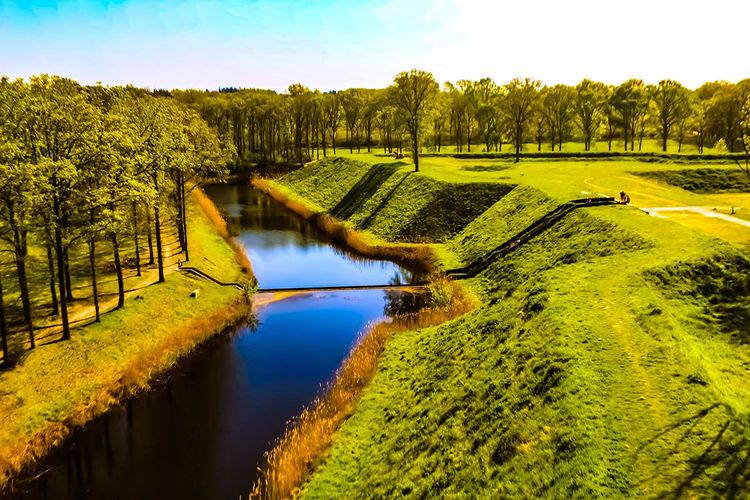 Le pont de Moïse (Pays-Bas)