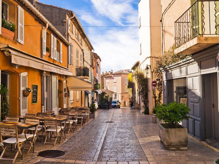 Les ruelles de Saint-Tropez