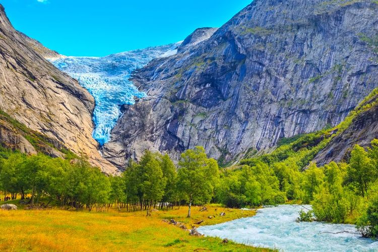 Briksdal en Norvège