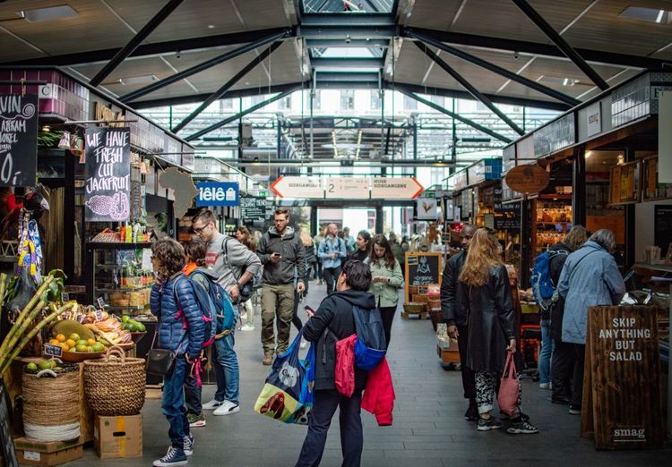 Marché couvert de Torvehallerne, Copenhague, Danemark