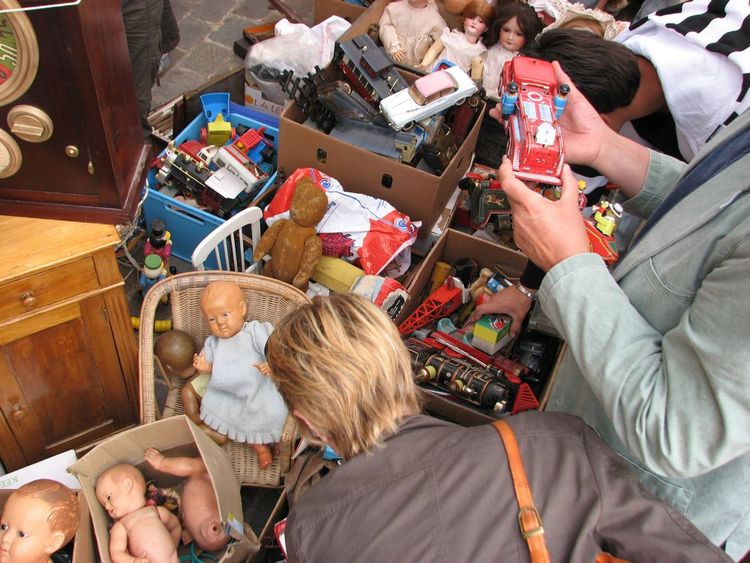 Chiner à la Grande Braderie de Lille