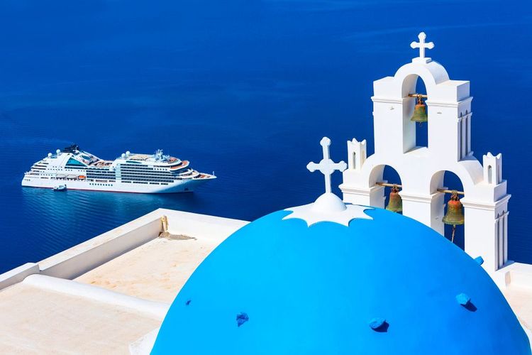 Croisière à santorin