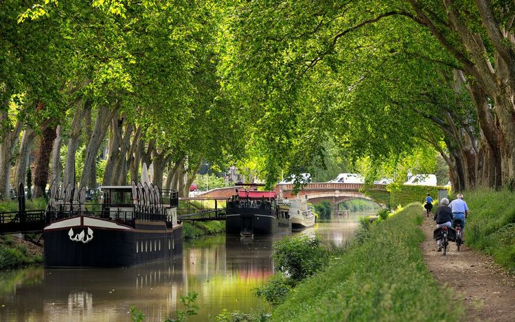 Paseo por el Canal du Midi