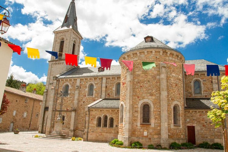 L'église de Malzieu-Ville en Lozère
