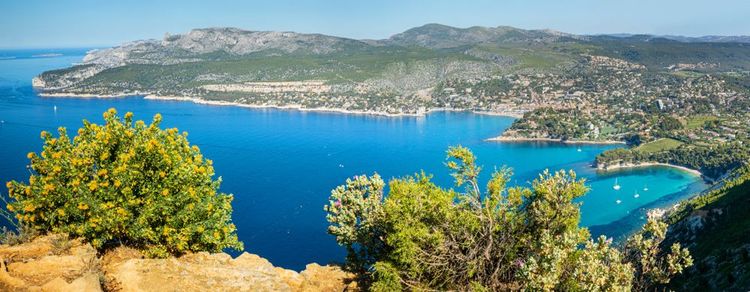 Le viste panoramiche dalla route des crêtes di Cassis sono magnifiche