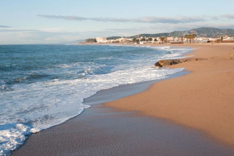 La plage de Santa Susanna sur la Costa Brava