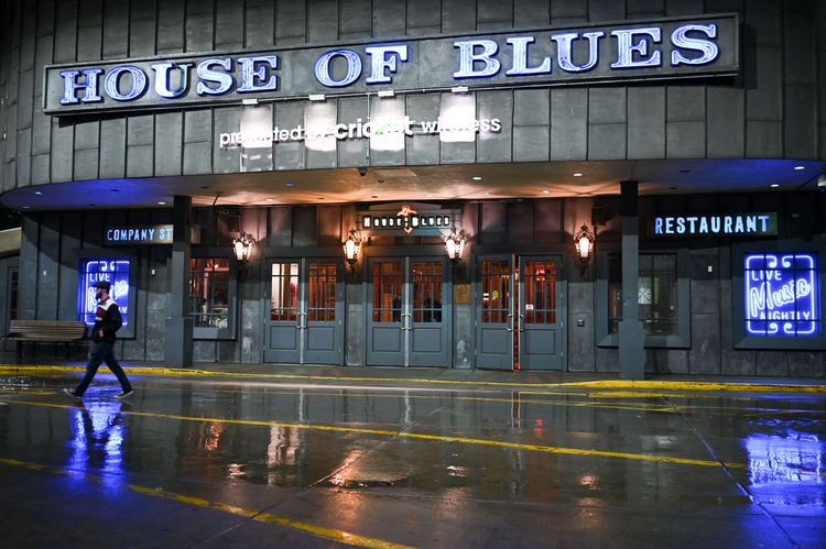 L'ingresso della House of Blues di Chicago