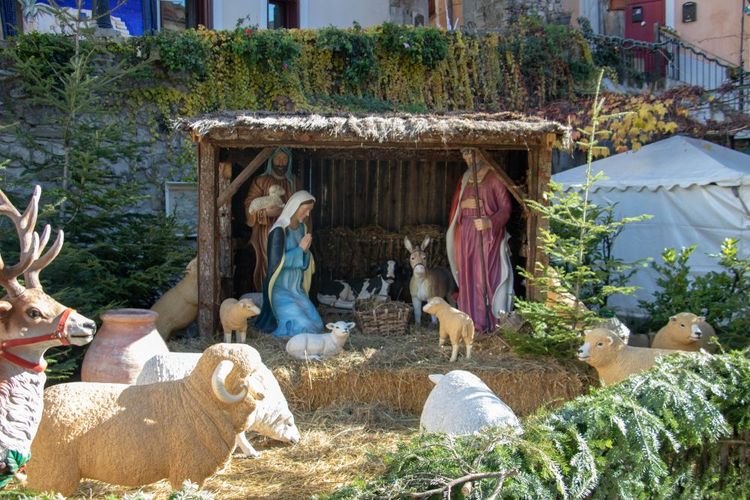 Une crèche provençale.